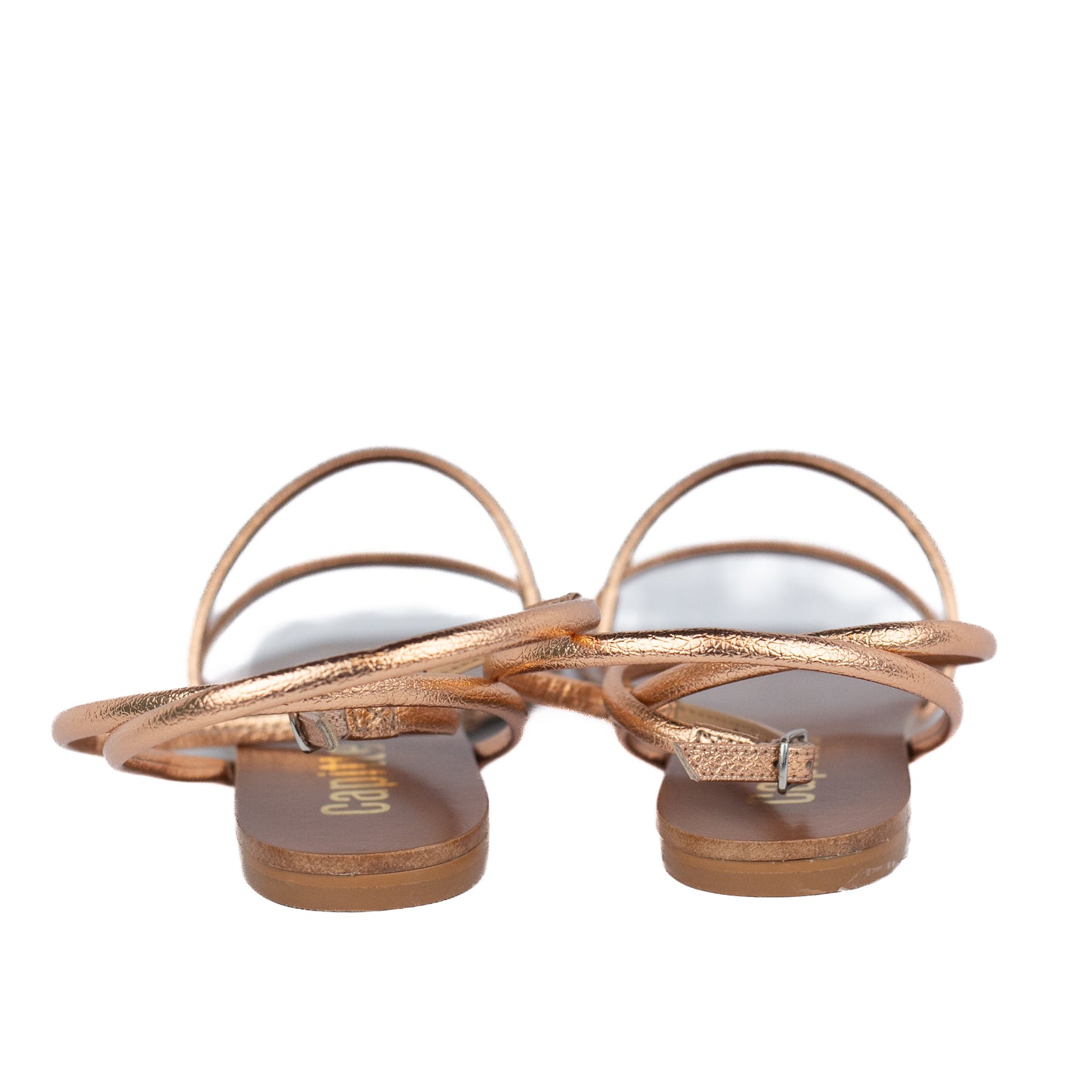 Lauren Flat Sandal Rose Gold