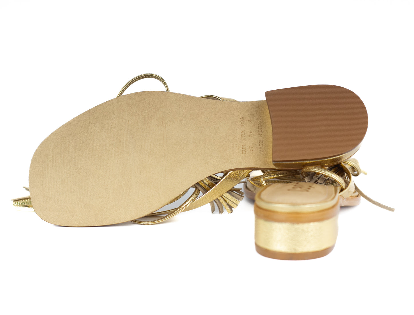 Julia Flat Sandal Golden