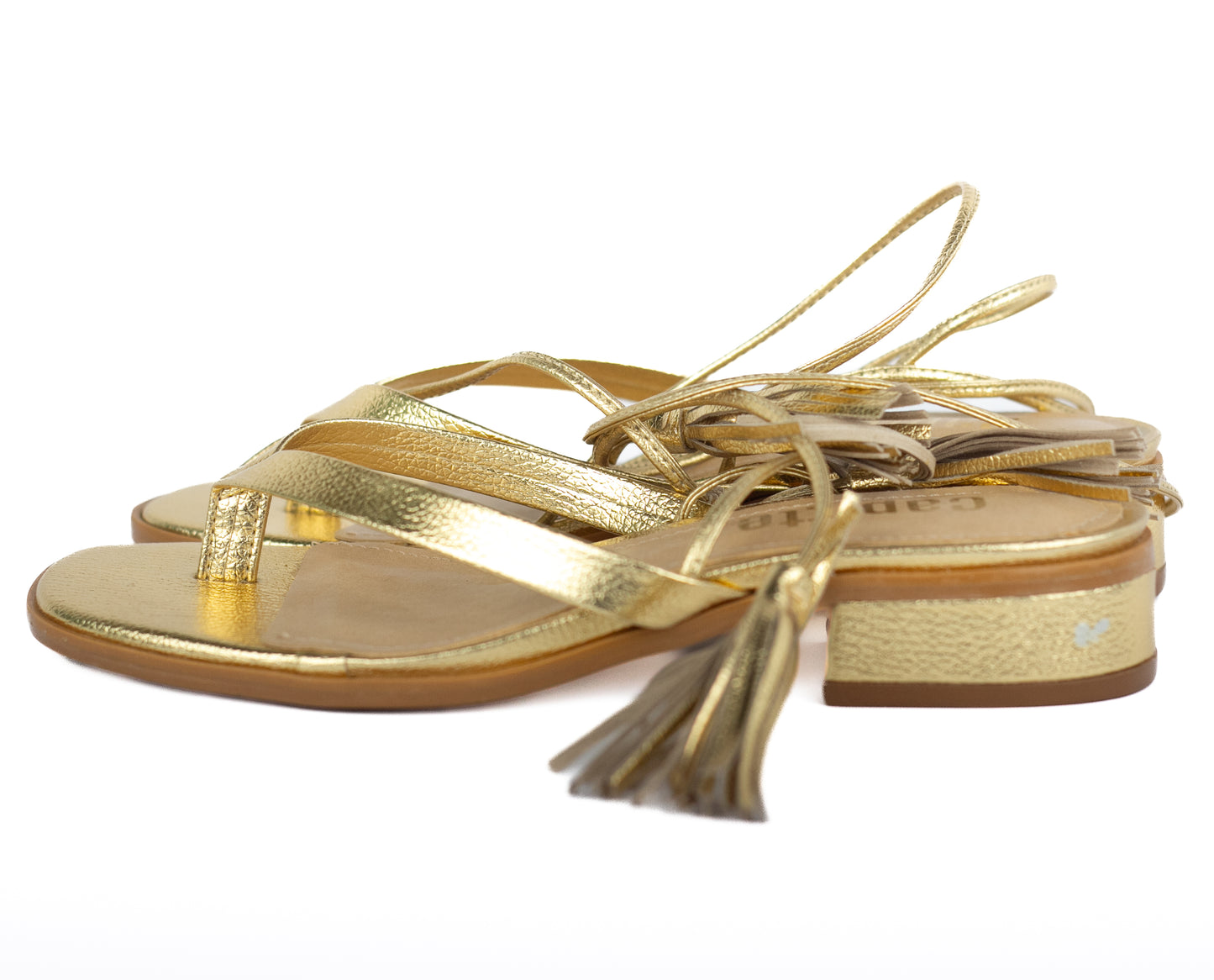 Julia Flat Sandal Golden