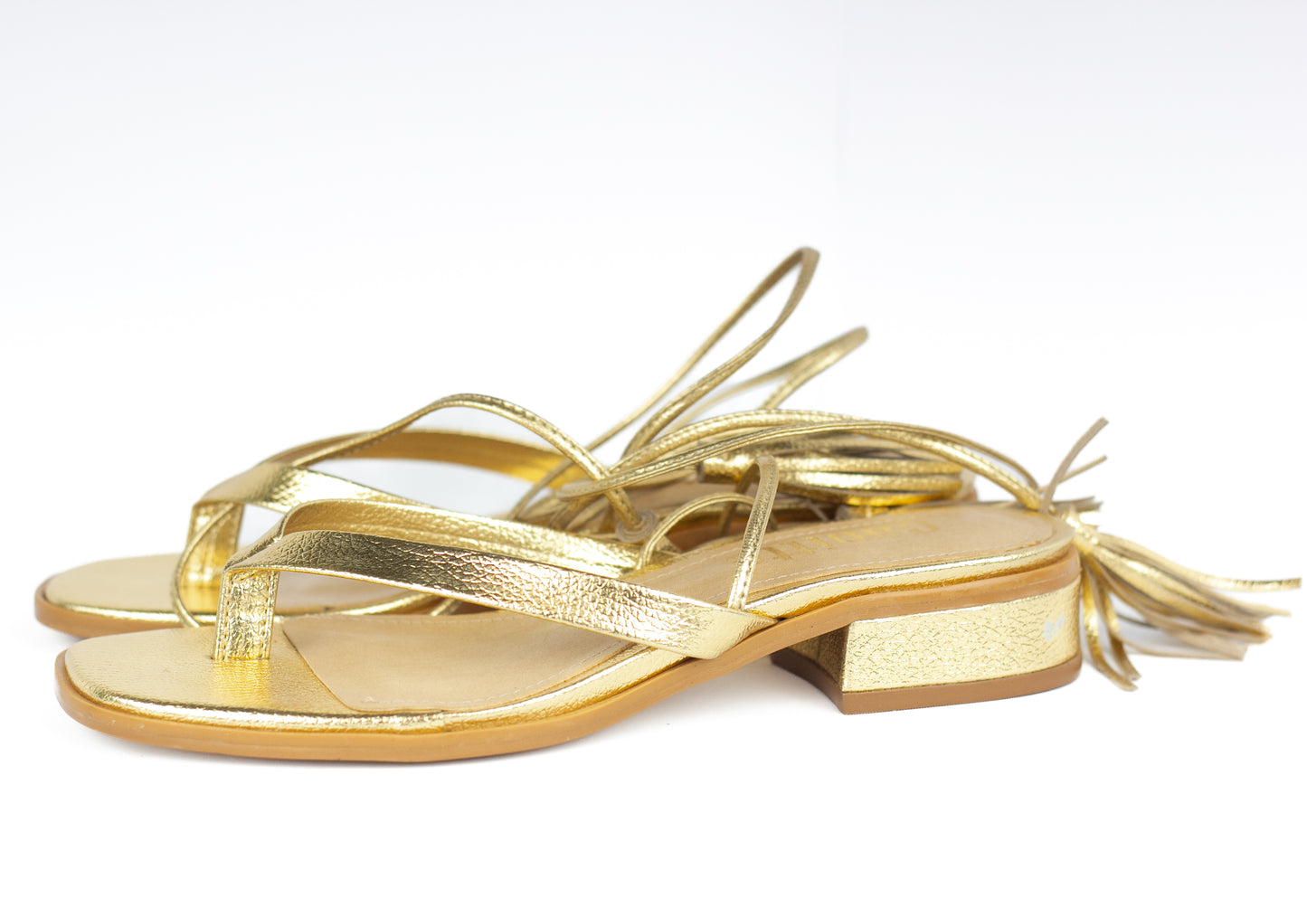 Julia Flat Sandal Golden