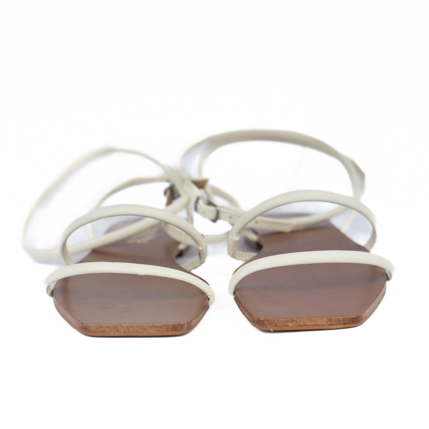 Lauren Flat Sandal White