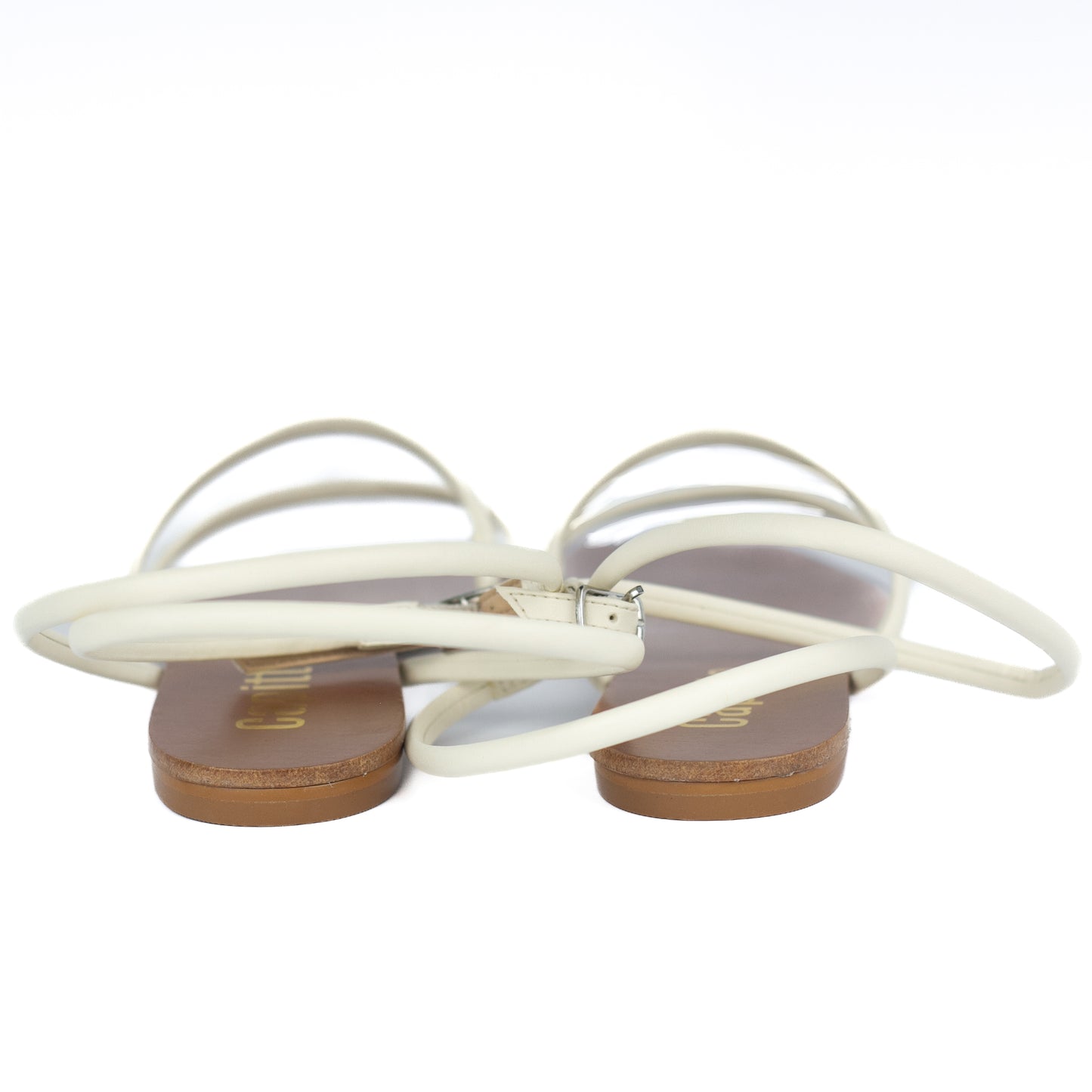 Lauren Flat Sandal White