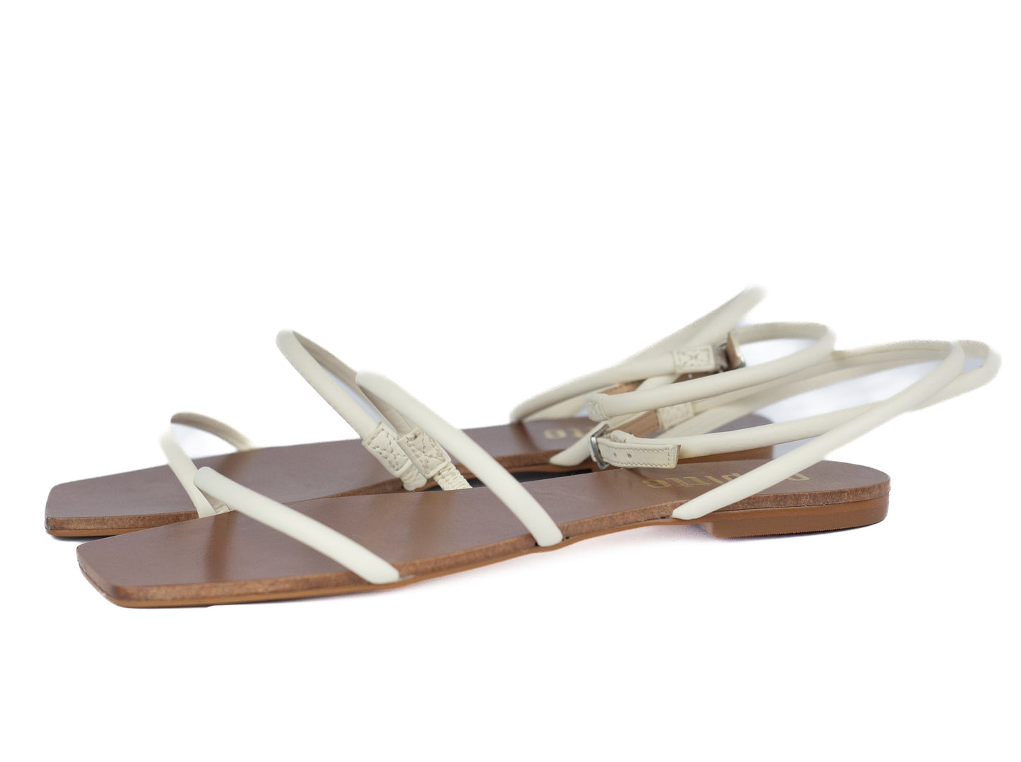 Lauren Flat Sandal White