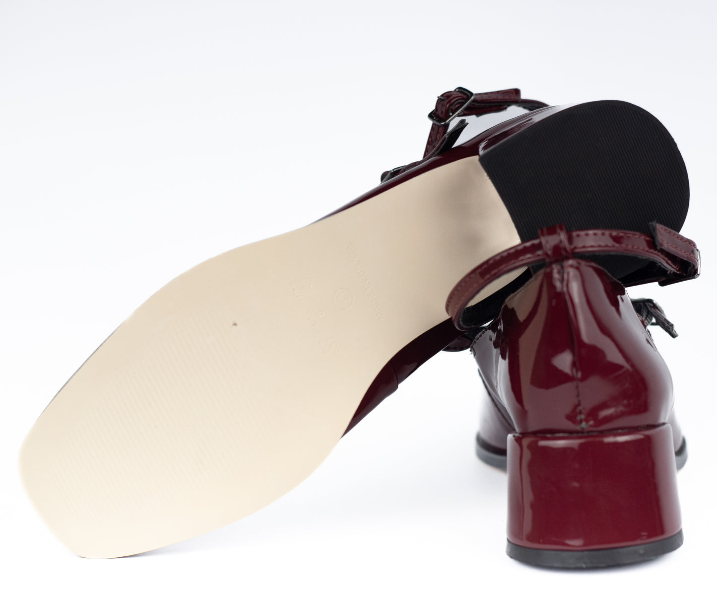 Mary Shoe Burgundy