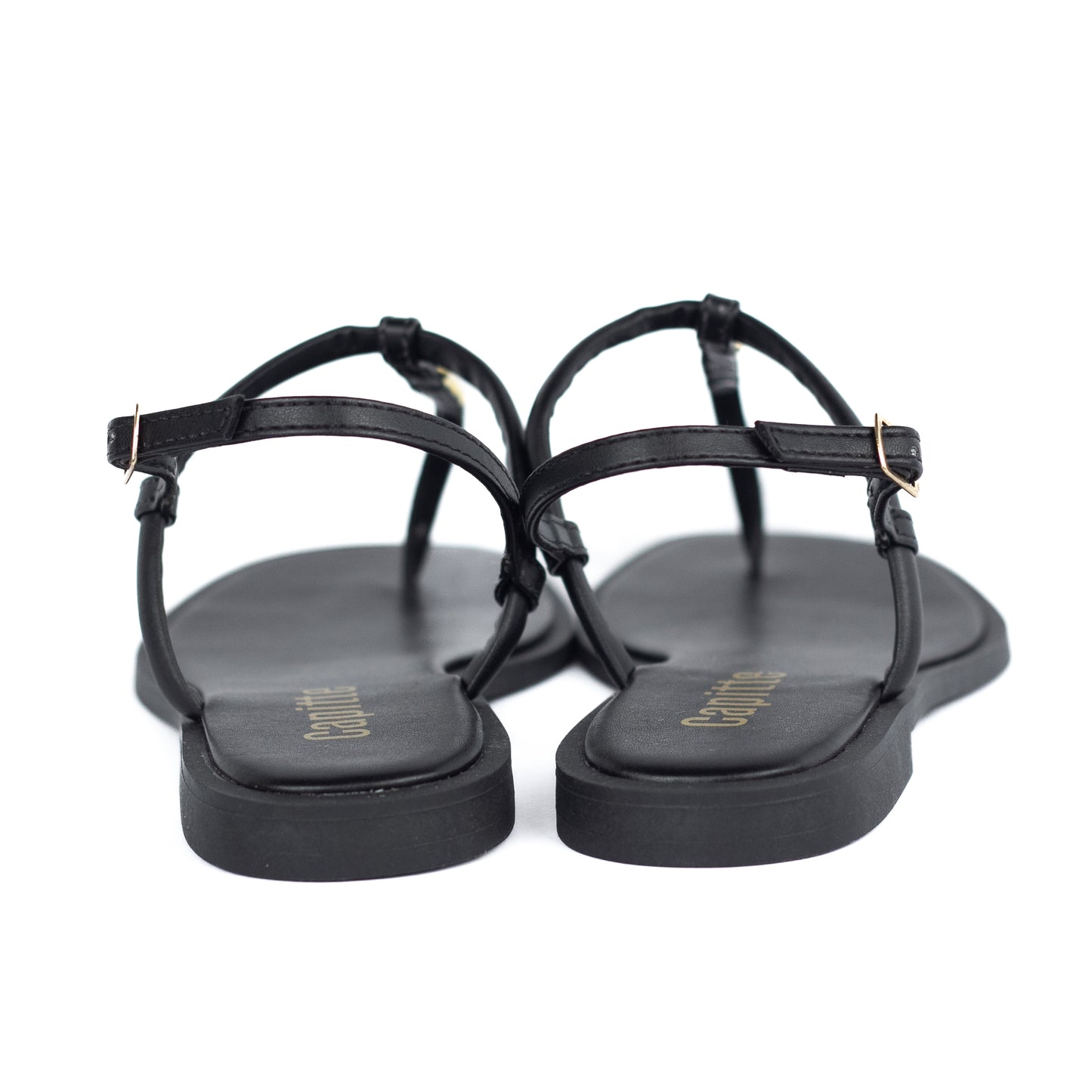 Maya Flat Sandal Black